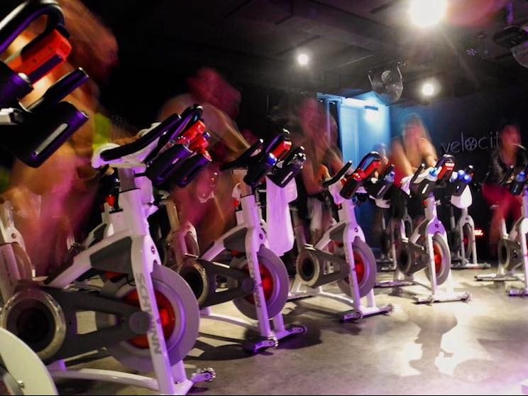 Velocity discount indoor cycle