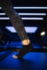 Toesox Grip Sock Black, Open Toe