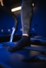 Toesox Grip Sock Black, Full Toe